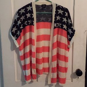 Patriotic cardigan